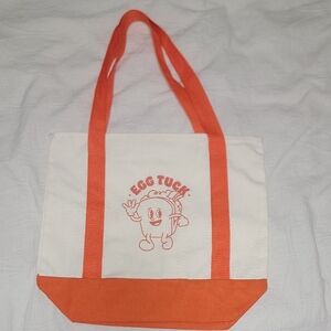 Egg Tuck Store Brand Limited Edition LA Tote Bag Print Cute Graphic Sandwich